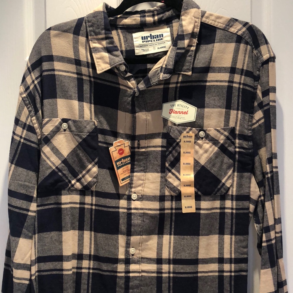 Urban pipeline flannel